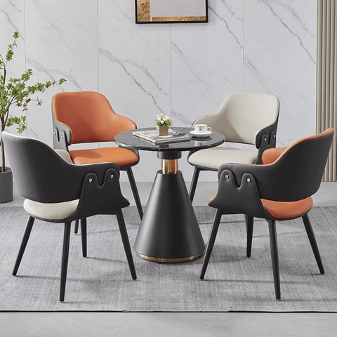 Bronco Leather Upholstered Dining Chair