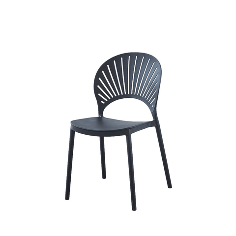 Cameo Modern Stackable Plastic Dining Chair