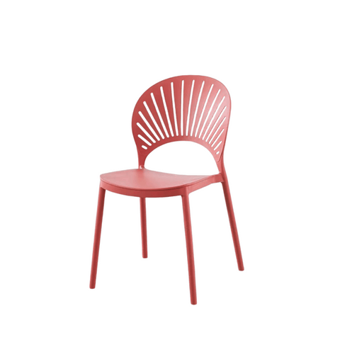 Cameo Modern Stackable Plastic Dining Chair