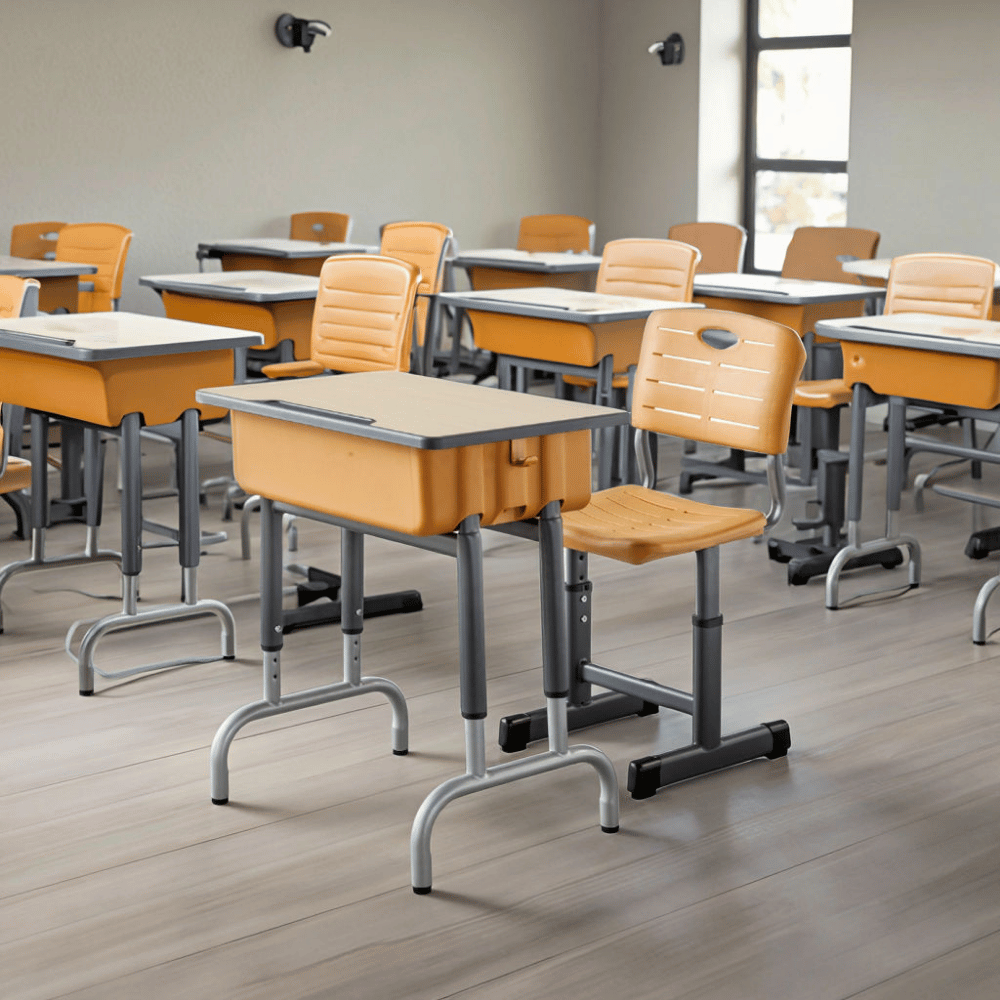 Canon Modern Adjustable Student Desk and Chair Set