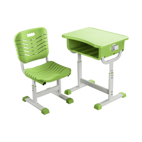 Canvas Adjustable Student Desk and Chair Set