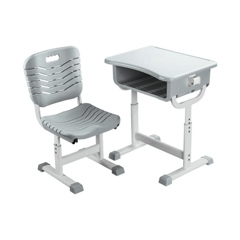 Canvas Adjustable Student Desk and Chair Set