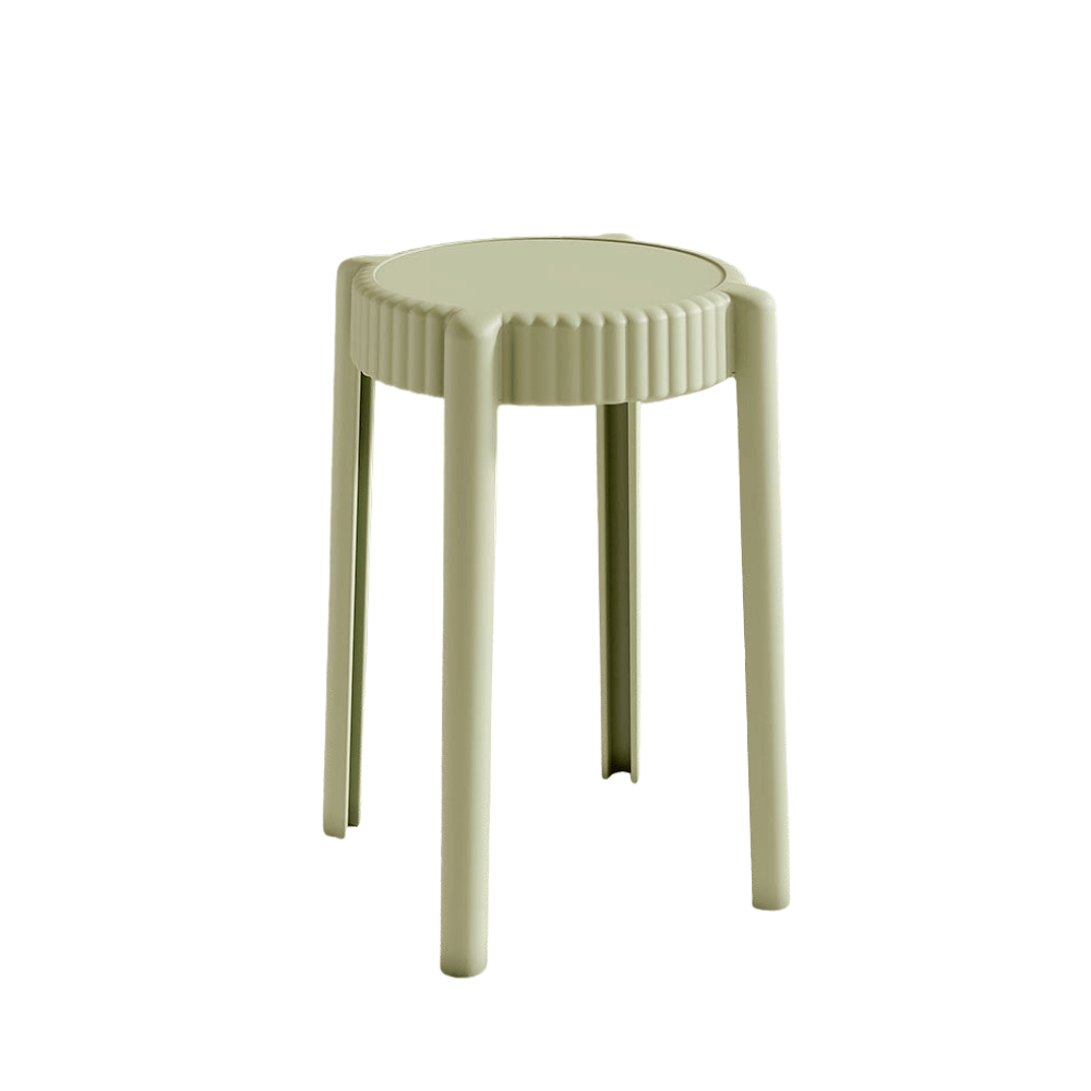 CAP Stackable Plastic Round Stool