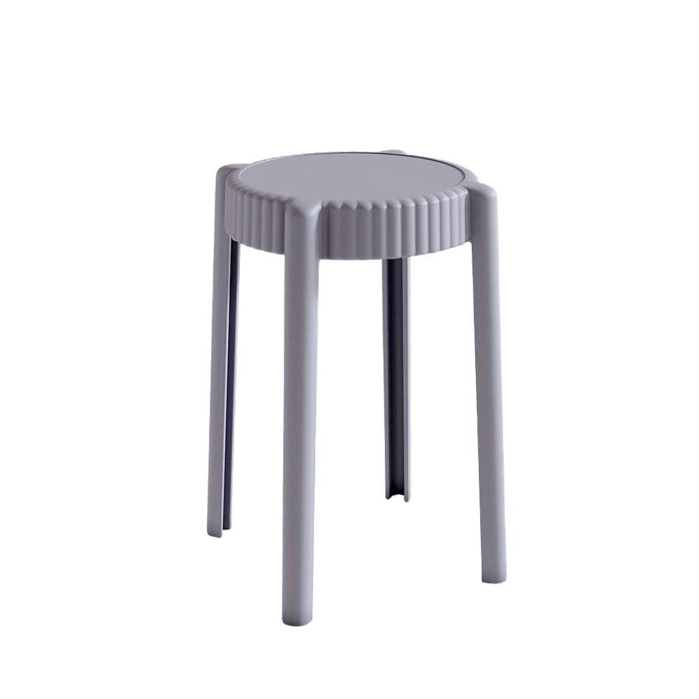 CAP Stackable Plastic Round Stool