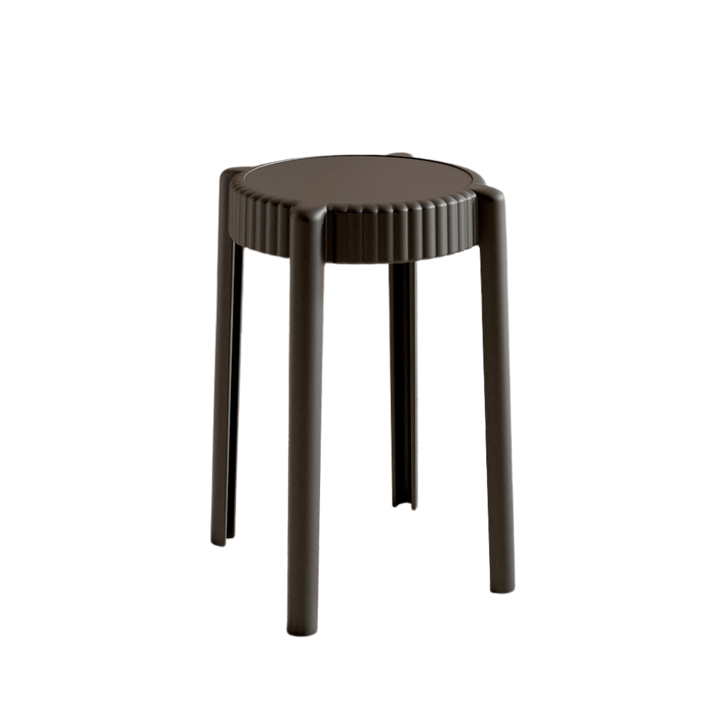 CAP Stackable Plastic Round Stool
