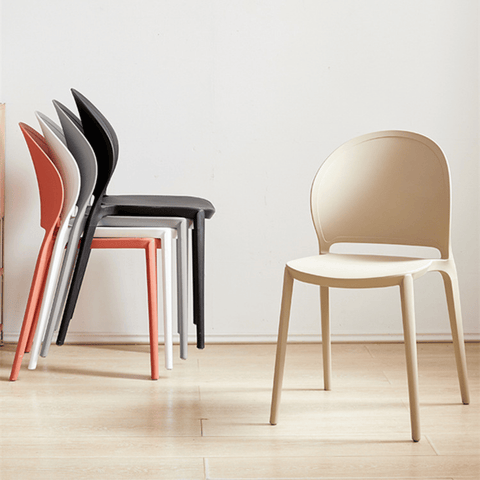 Cattail Stackable Plastic Chair