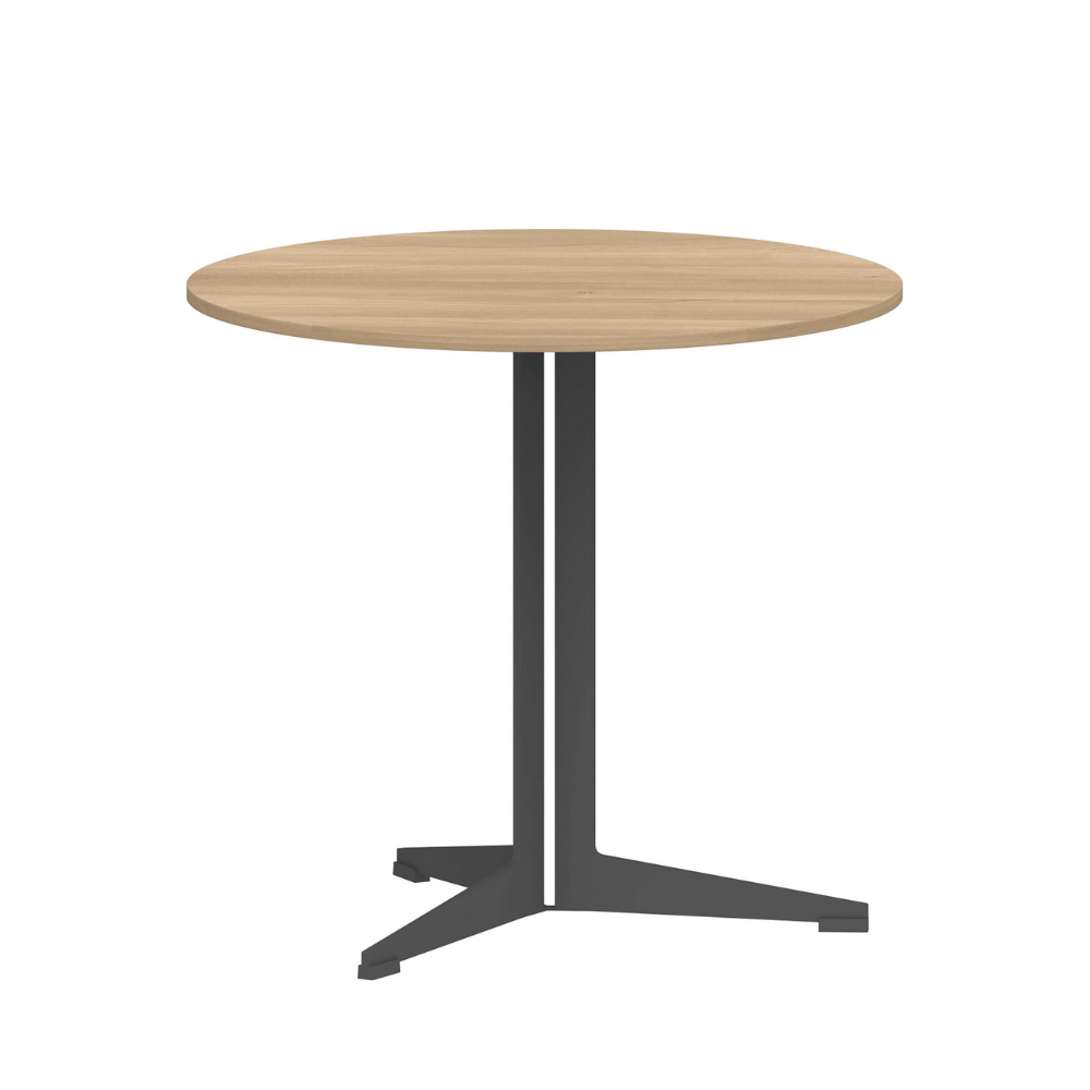 Chit-A Metal Stand Small Meeting Round Table
