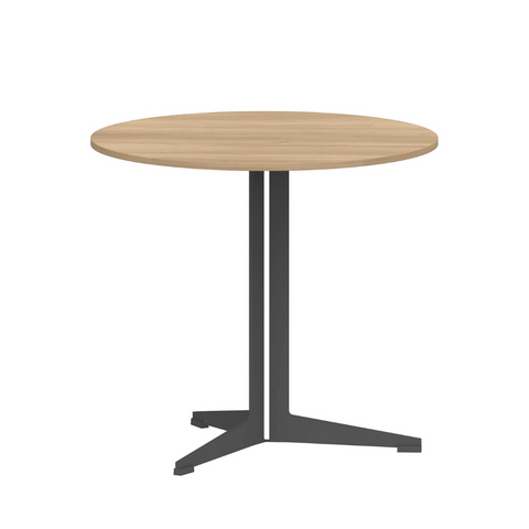 Chit-A Metal Stand Small Meeting Round Table