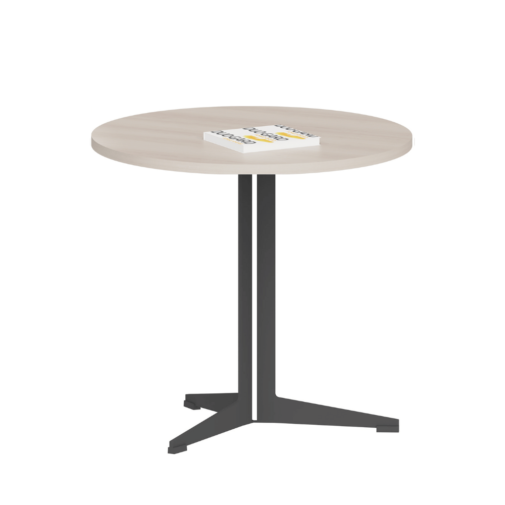 Chit-A Metal Stand Small Meeting Round Table