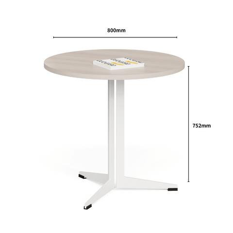 Chit-A Metal Stand Small Meeting Round Table