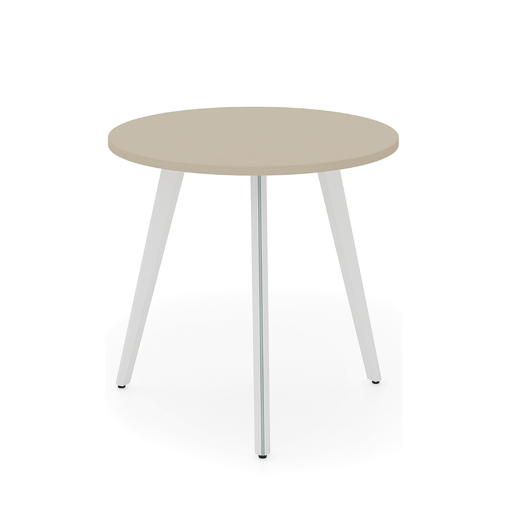 Chit-B Metal Leg Small Meeting Round Table