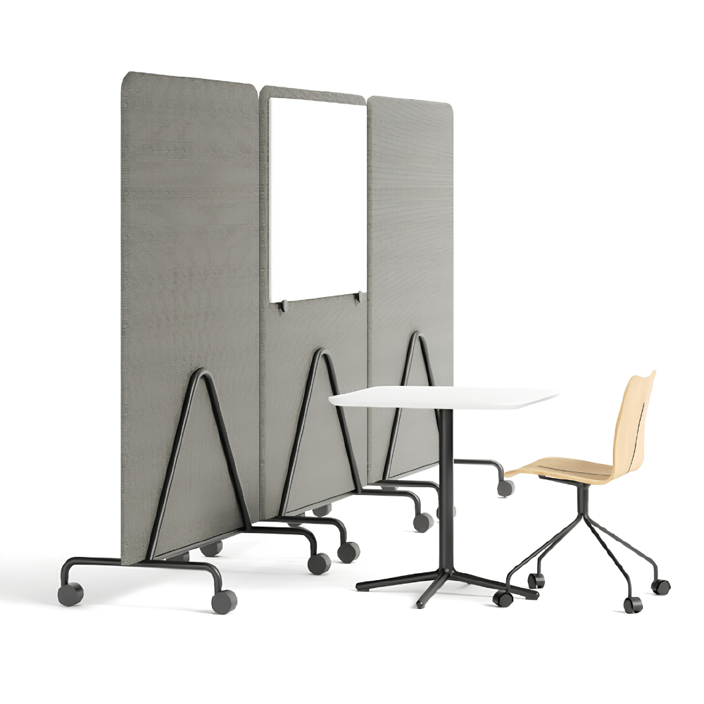 Chocolate Acoustic Mobile Divider Panel