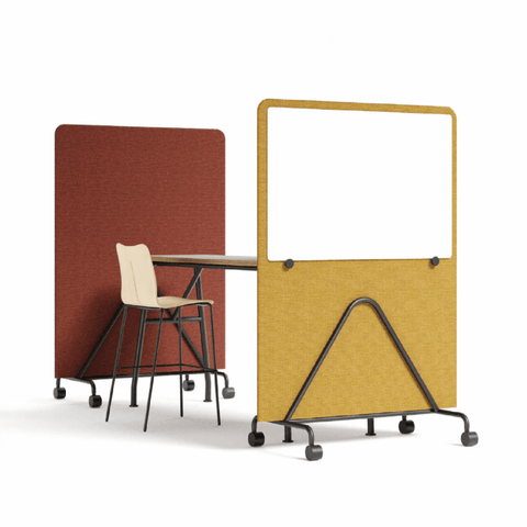 Chocolate Acoustic Mobile Divider Panel