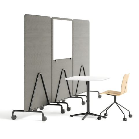 Chocolate Acoustic Mobile Divider Panel