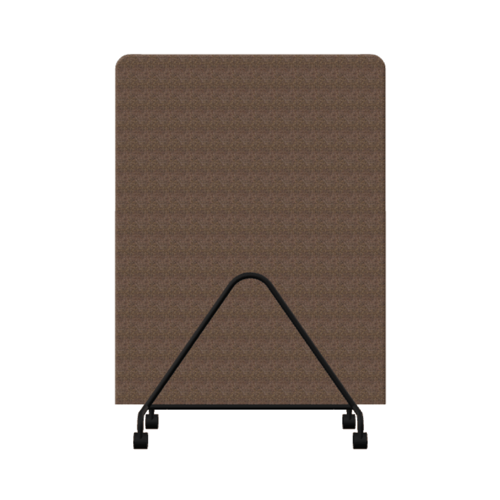 Chocolate Acoustic Mobile Divider Panel