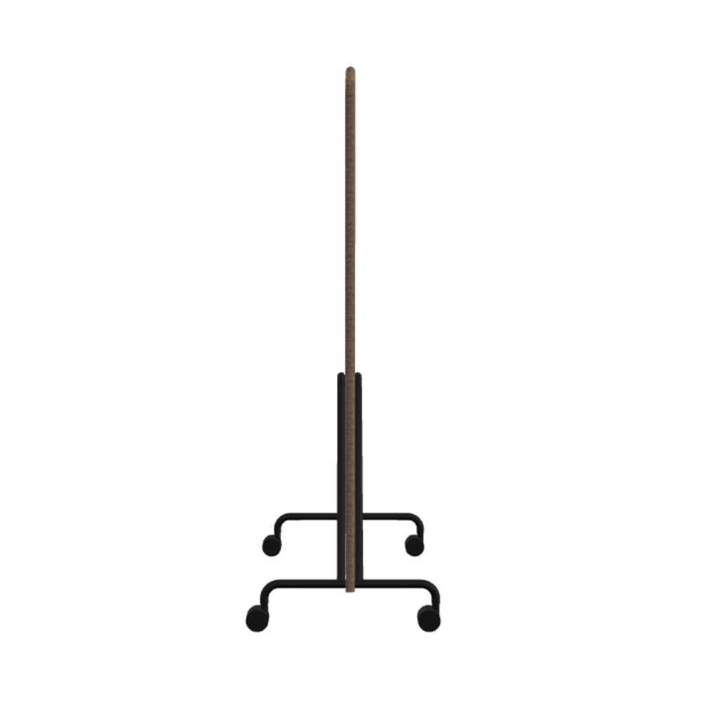 Chocolate Acoustic Mobile Divider Panel