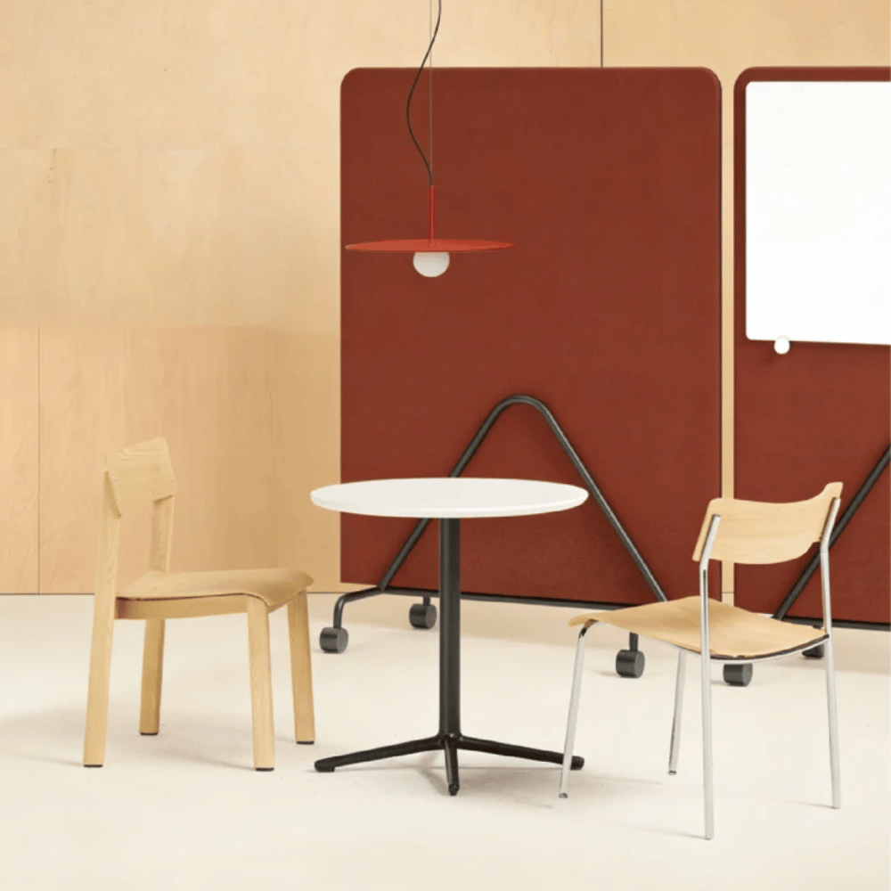Chocolate Acoustic Mobile Divider Panel