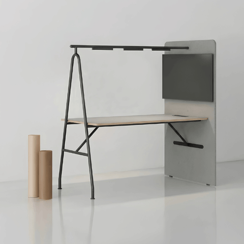 Chocolate Conference Meeting High Bar Table