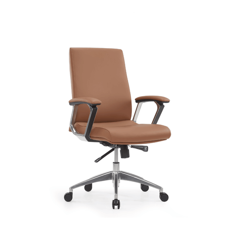 Clive-M Mid Back Leather Executive Chair