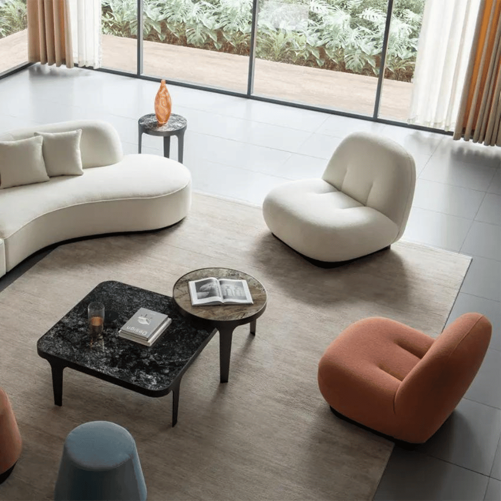 Cloudy Fabric Laid Back Office Lounge Sofa Chair – Gavisco Office ...
