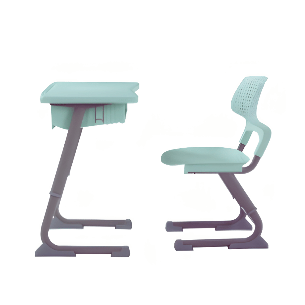 Clover Modern Adjustable Student Desk and Chair Set