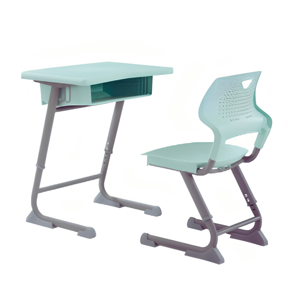 Clover Modern Adjustable Student Desk and Chair Set