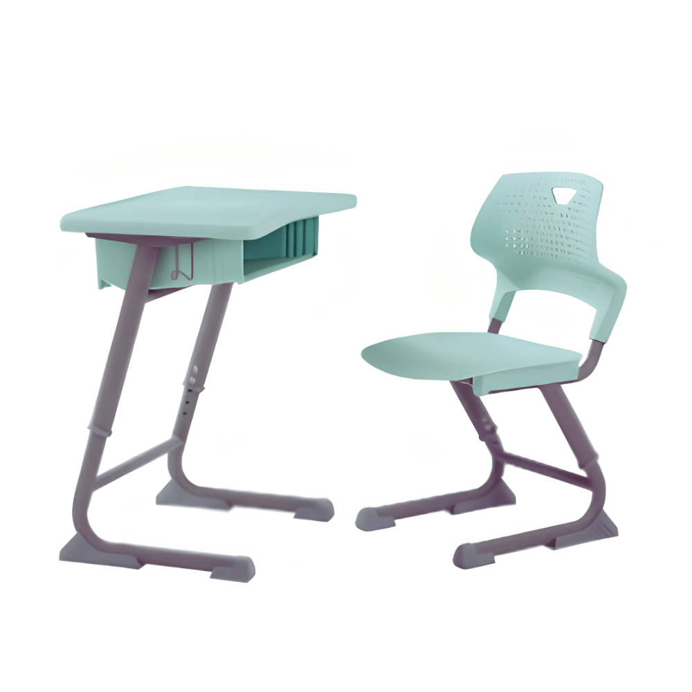 Clover Modern Adjustable Student Desk and Chair Set