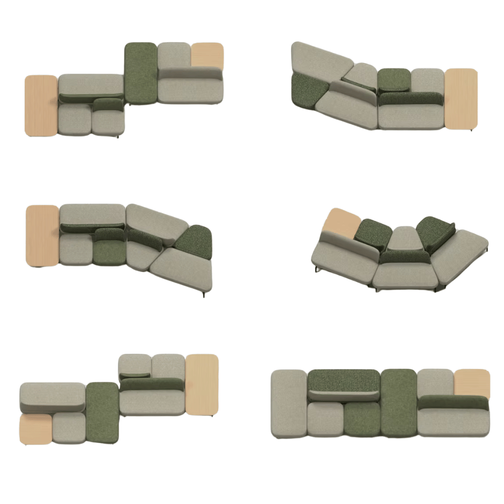 Cobble Modular Lounge Sectional Sofa