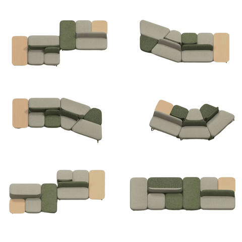 Cobble Modular Lounge Sectional Sofa