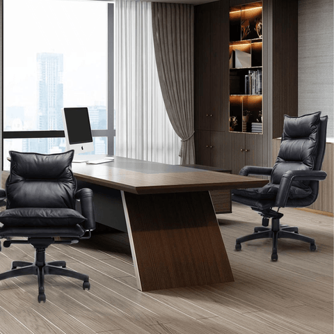 Conquest High Back Genuine Leather Office Executive Chair - Gavisco Office Furniture