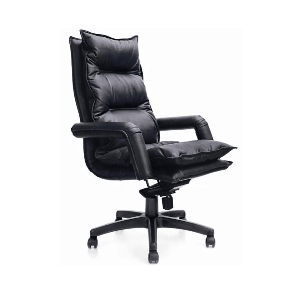 Conquest High Back Genuine Leather Office Executive Chair - Gavisco Office Furniture