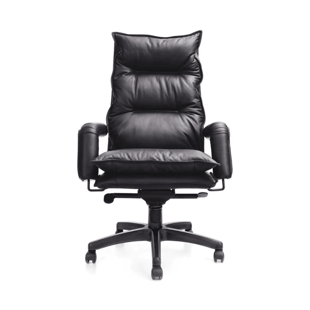 Conquest High Back Genuine Leather Office Executive Chair - Gavisco Office Furniture