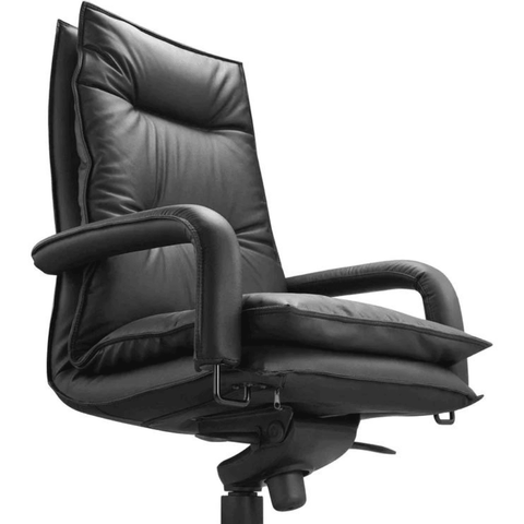 Conquest High Back Genuine Leather Office Executive Chair - Gavisco Office Furniture