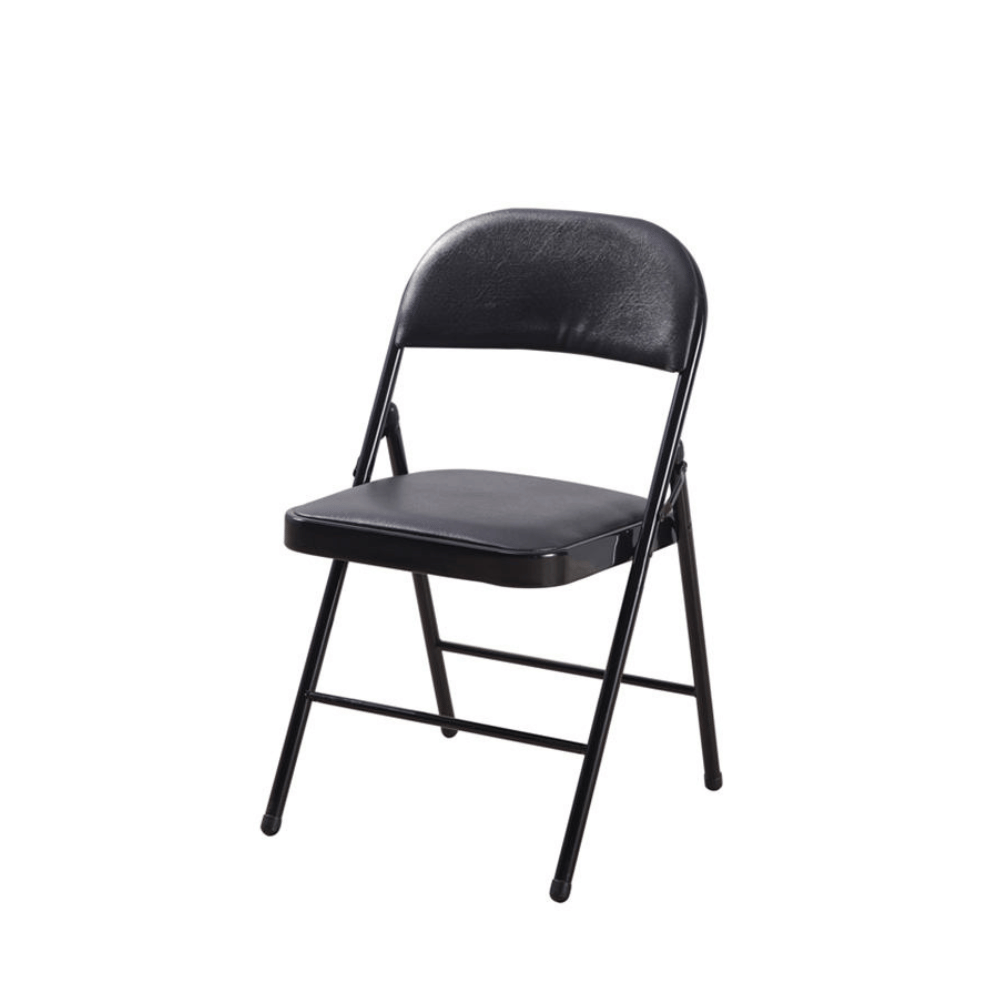Cotta Leather Padded Folding Chair