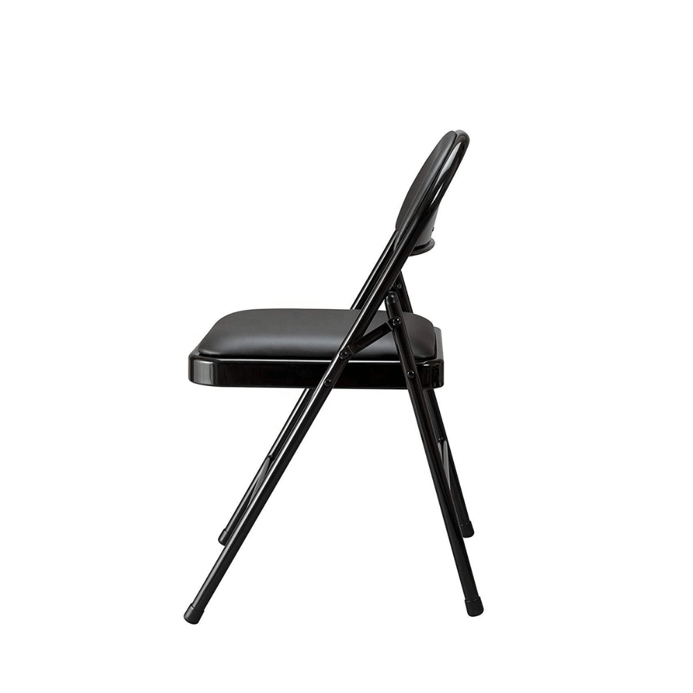 Cotta Leather Padded Folding Chair