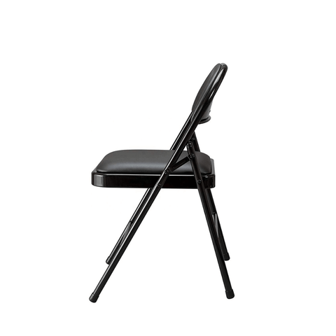 Cotta Leather Padded Folding Chair