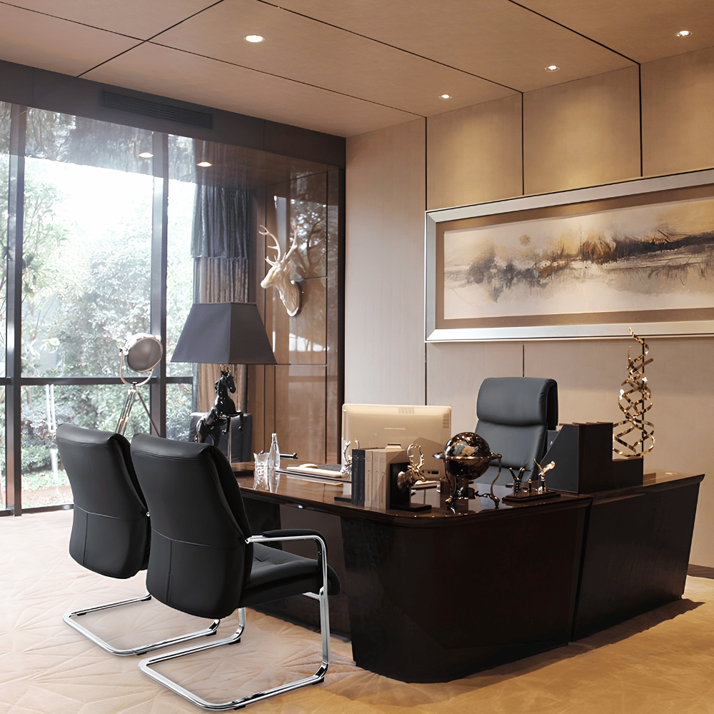 Crator High Back Leather Executive Chair