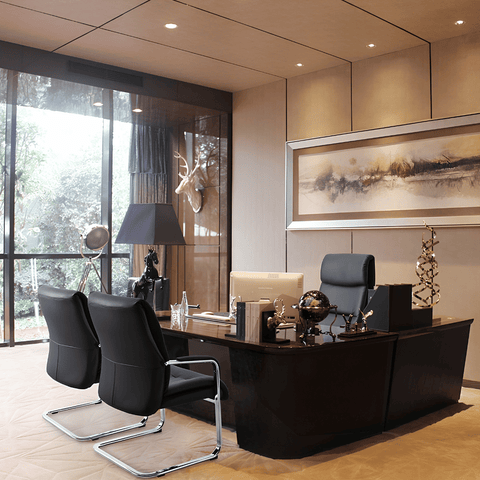 Crator High Back Leather Executive Chair