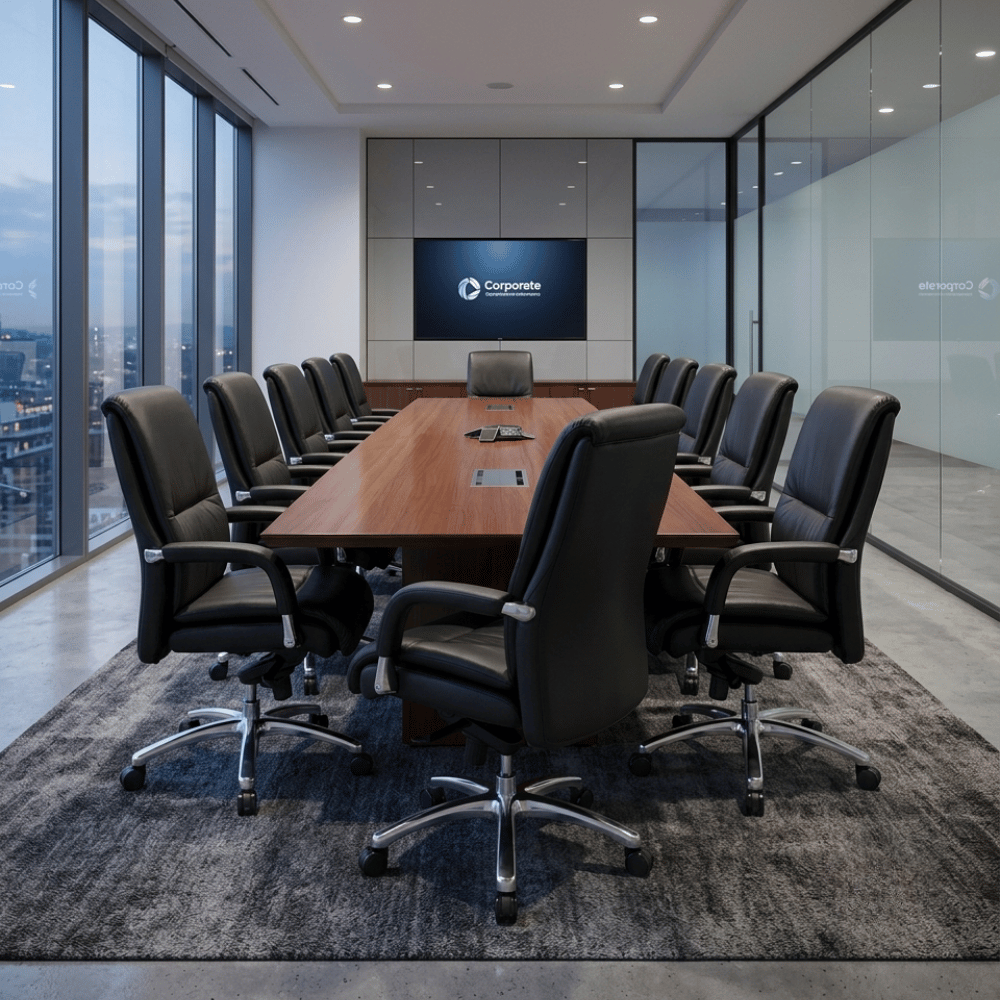 Crator High Back Leather Executive Chair
