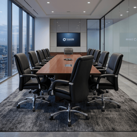 Crator High Back Leather Executive Chair