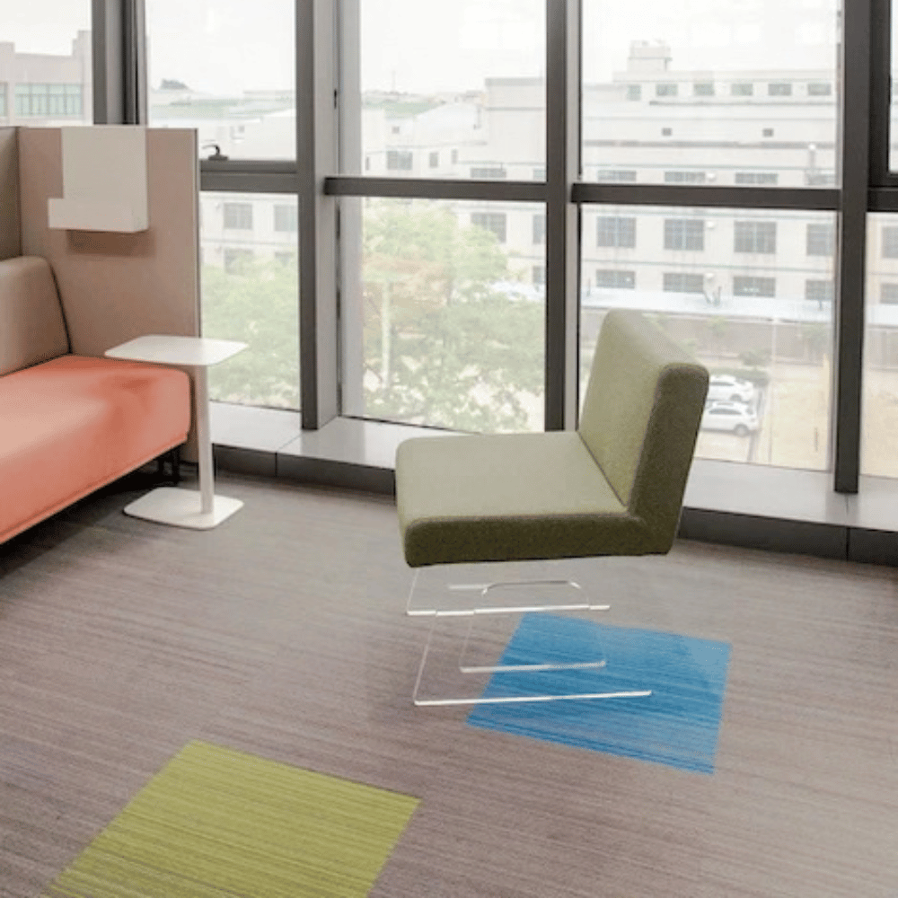 Crystal Clear Acrylic Base Lounge Chaise Chair