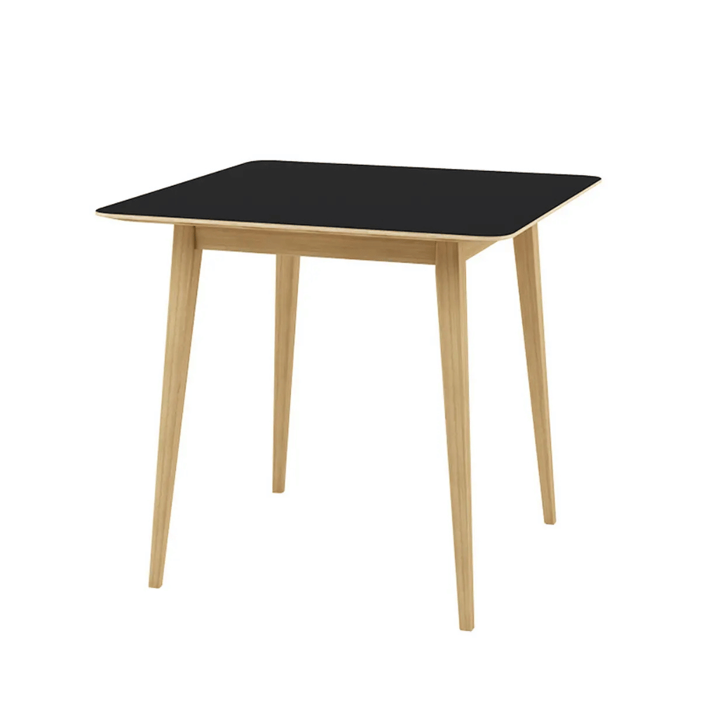 CT08 Modern Solid Beech Wooden Plywood Top Rectangle Dining Table