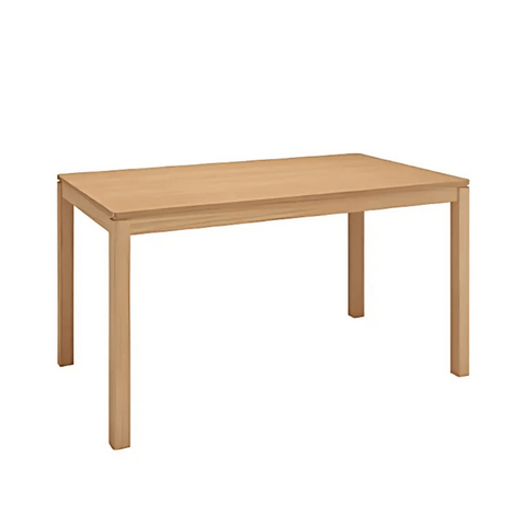 CT22 Solid Oak Wooden Sintered Stone Top Rectangle Dining Table