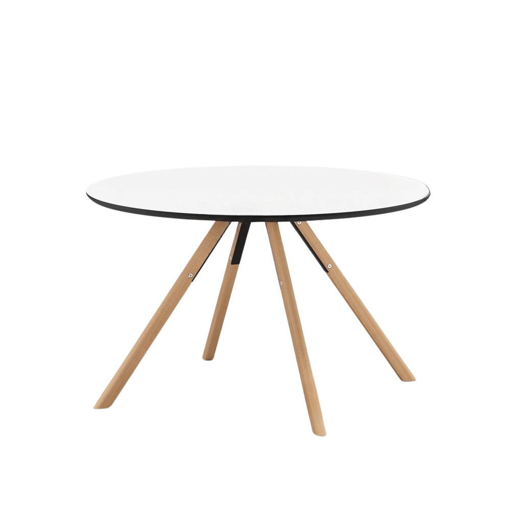CT32 Modern Solid Beech Wooden Round Dining Table