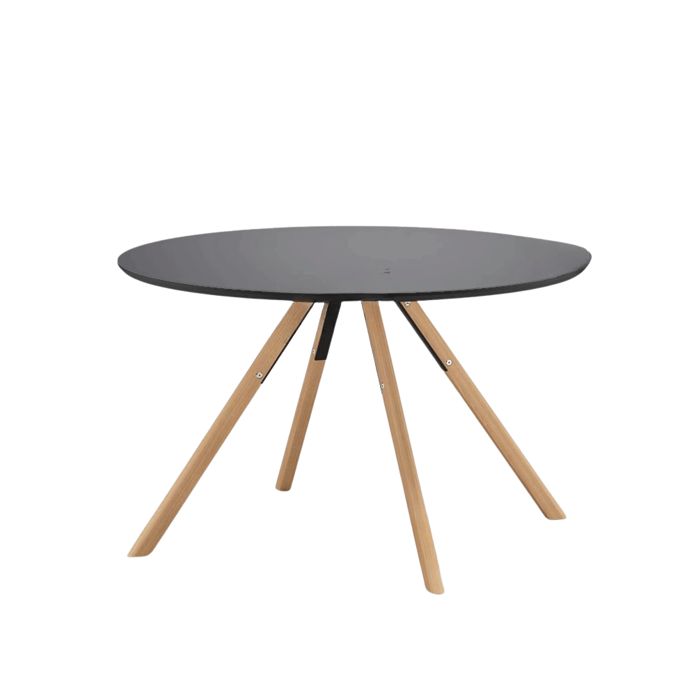 CT32 Modern Solid Beech Wooden Round Dining Table