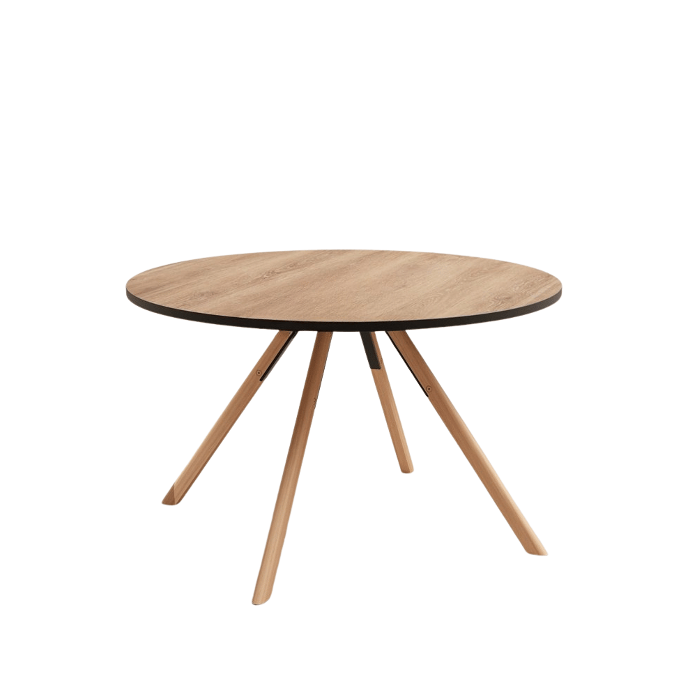 CT32 Modern Solid Beech Wooden Round Dining Table