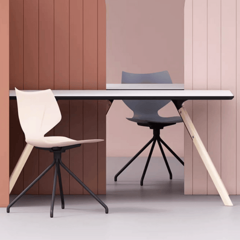CT33 Modern Solid Beech Wooden Rectangle Dining Table