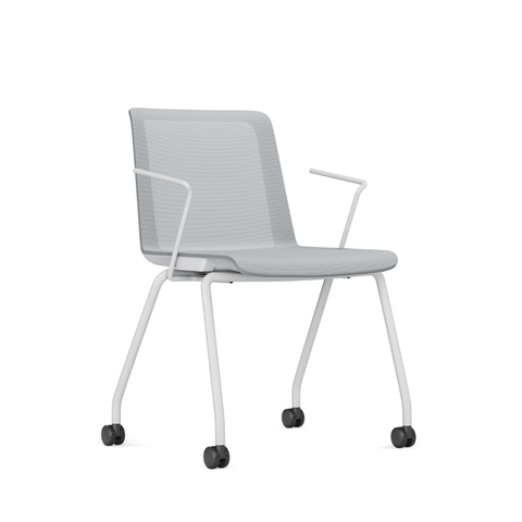 Cubix-B Mesh Mobile Stackable Chair