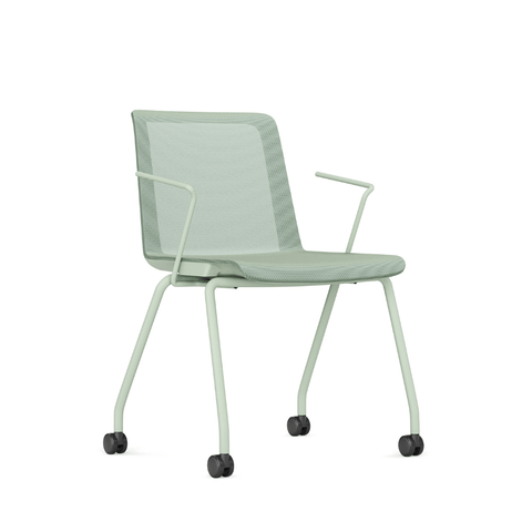 Cubix-B Mesh Mobile Stackable Chair