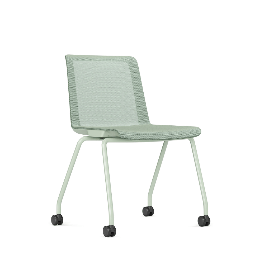 Cubix-B Mesh Mobile Stackable Chair